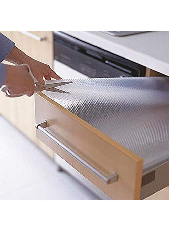 ElastPro EVA Food Grade Washable Anti Slip Mat/Sheet for Fridge, Shelf Liner, Table, Kitchen Drawer mat (Transparent, 45 Cm X 3 Meter) - Image 5