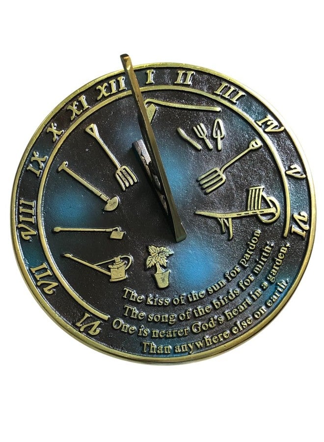 NauticalMart Brass Sundial Kiss of The Sun - Image 1