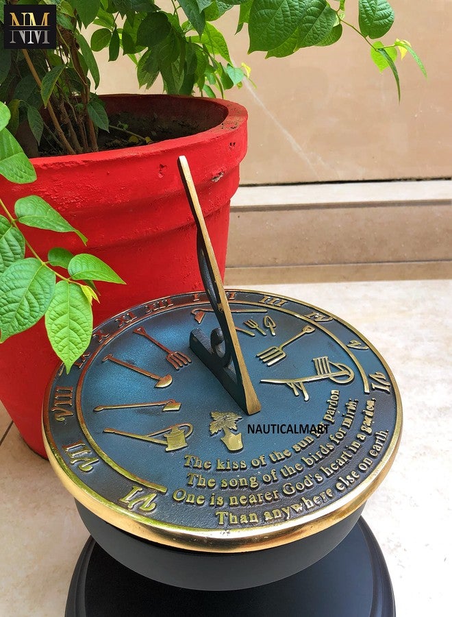 NauticalMart Brass Sundial Kiss of The Sun - Image 5