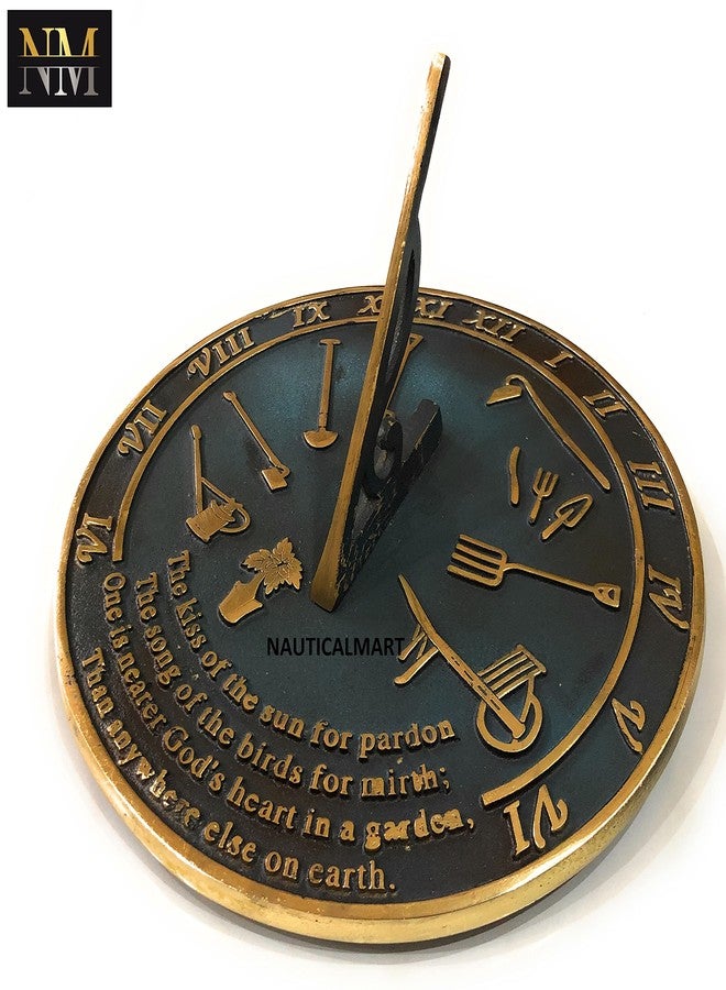 NauticalMart Brass Sundial Kiss of The Sun - Image 2
