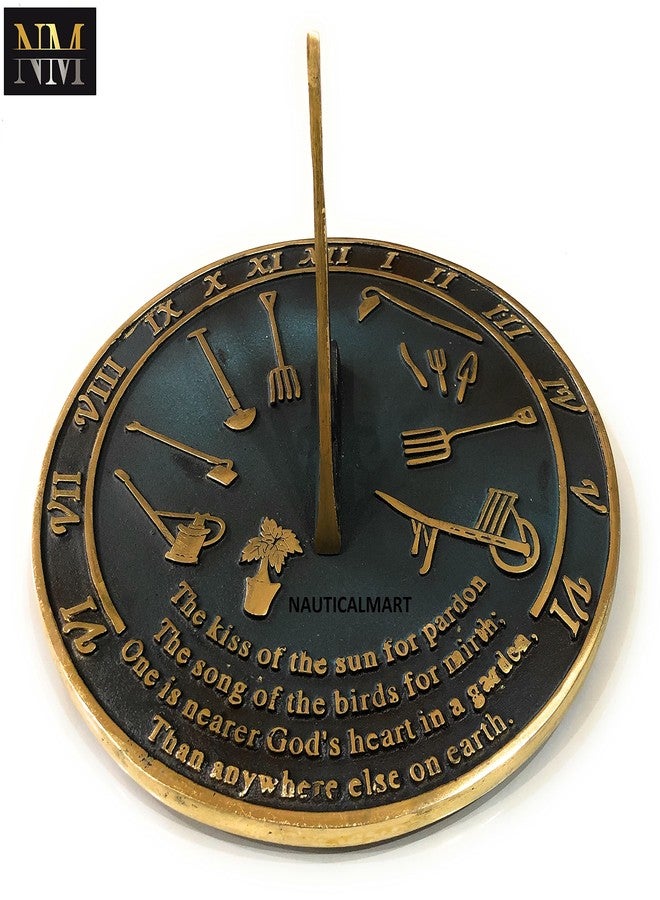 NauticalMart Brass Sundial Kiss of The Sun - Image 3