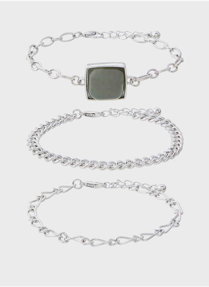 ELLA 3  Pack Mix  Chain Bracelet  - Image 1