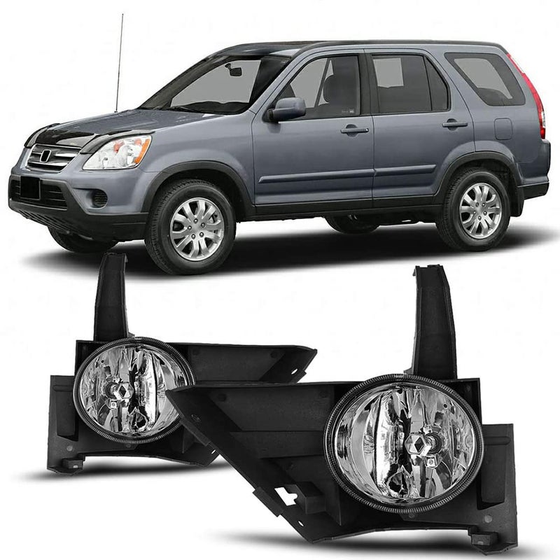 سلسلة WJ300082S09 لمصابيح الضباب مع عدسة شفافة لموديلات 2005-2006 CRV مجموعة أسلاك