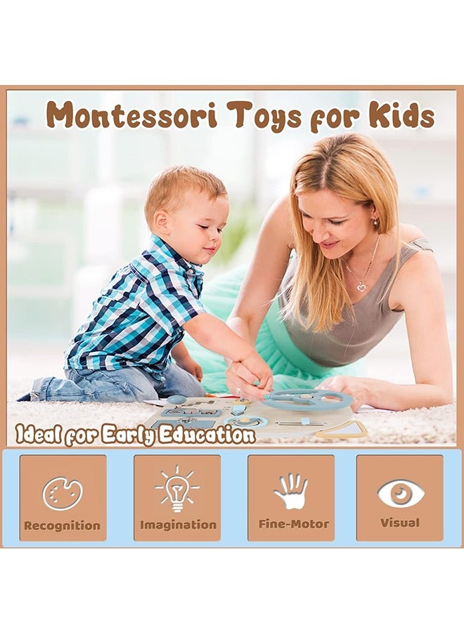 Educational Toys Early Education Steering Wheel Simulation Driving Board Children Play House Learning To Drive Educational Toys Baby Thinking Training Enlightenment Toys - Image 4