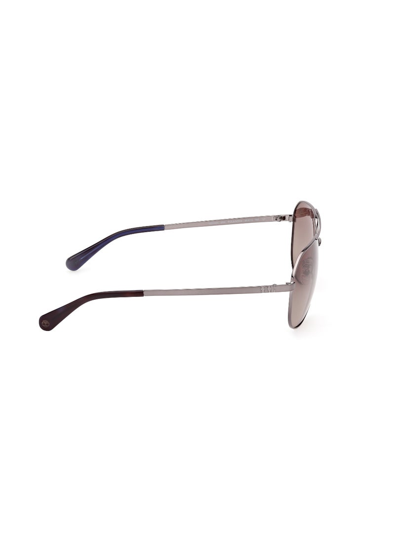 Full Rim Polarized Navigator Male Metal Sunglasses Tb0002906H65