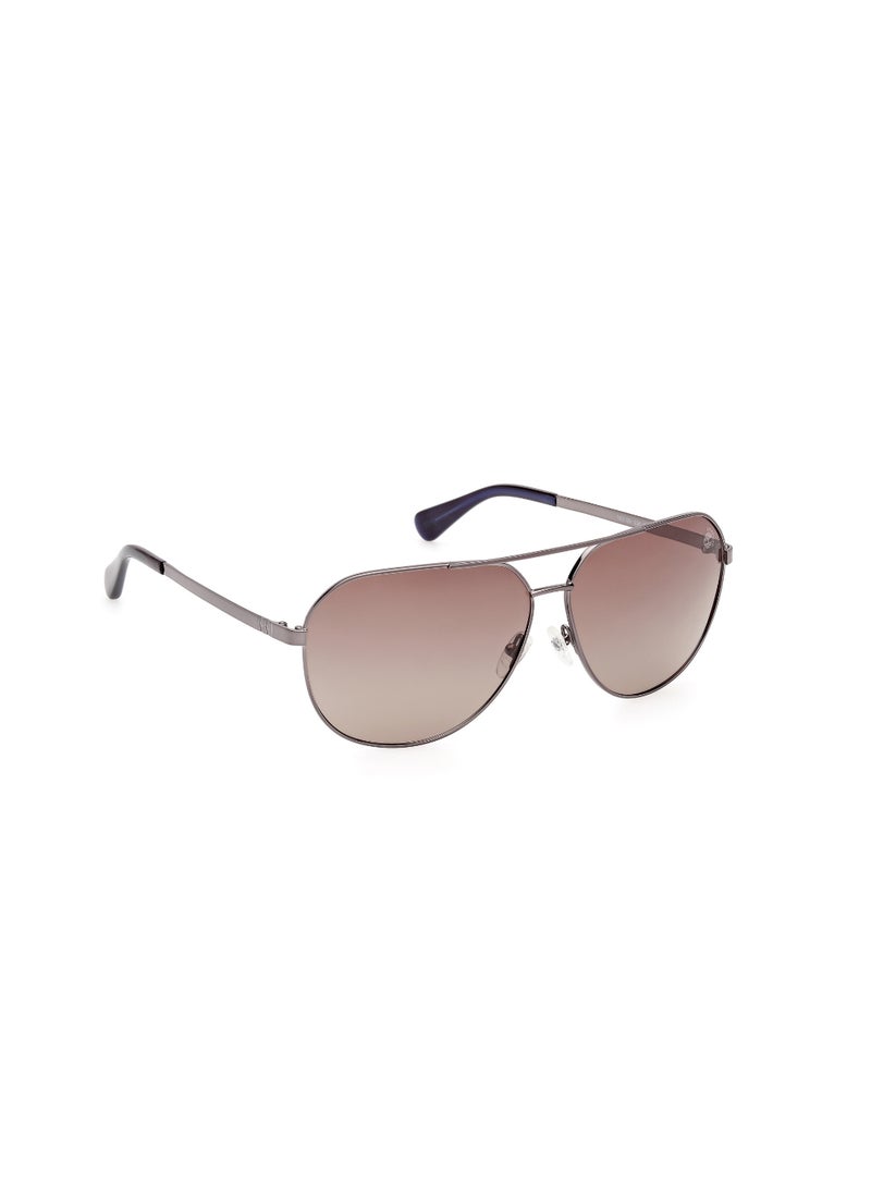 Full Rim Polarized Navigator Male Metal Sunglasses Tb0002906H65