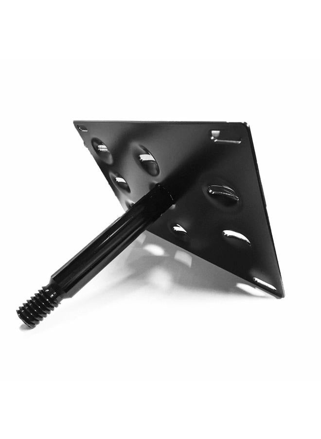 Xotic Tech for Jeep Renegade 2015+ Black Front Bumper Tow Hook License Plate - No Drill Mounting Bracket Adapter Kit - Image 4
