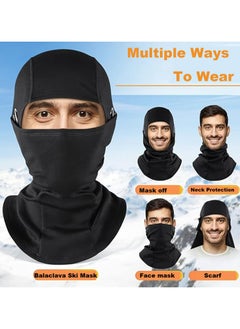 CMGTYYD 2 PCS Winter Balaclava Ski Mask for Men & Women, Windproof Face Mask Warm Hood for Cold Weather Sking Snowboarding Bicycle Outdoor Sports  - Image 5