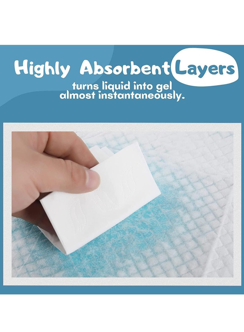 TYCOM Dog and Puppy Training Pads 20 Pack Disposable Dog Pee Pads Ultra Absorbent and Leak Proof Pet Underpads Dry Quickly Pee Pad for Dog Cats Rabbits or Other House Training Pets 60 By 90 CM. - Image 5