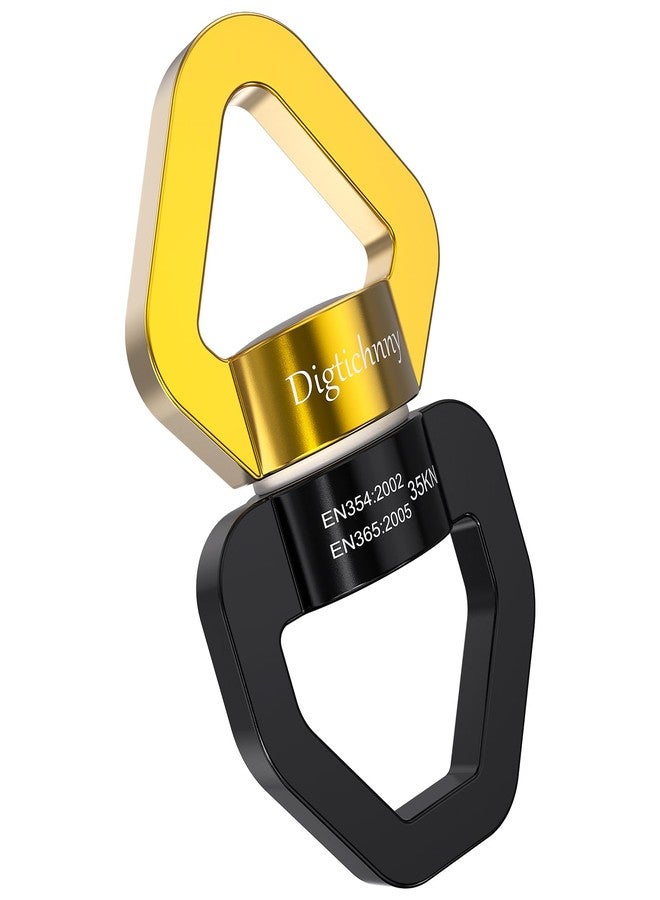 Digtichnny 35KN Swing Swivel, Spinner for Indoor Outdoor Swings, Black Gold - Image 1