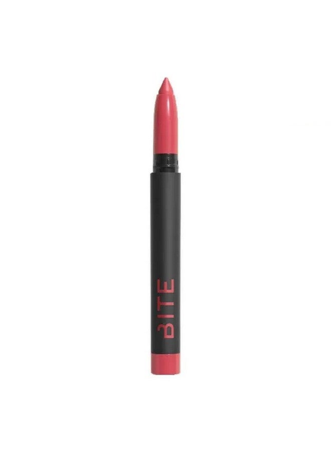 Bite Beauty Power Move Creamy Matte Lip Crayon In Honeycrisp - Image 1