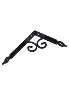 LAWAZIM Shelf Bracket Black |Shelf Brackets & Suppot|L Shelf Brackets|Shelf Support Angle Brackets|Floating Shelf Brackets |Corner Brace Joint  - Image 4