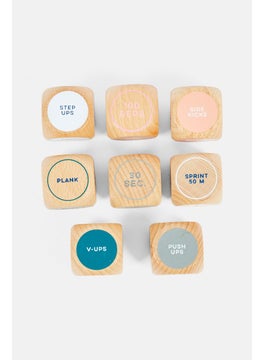 Tchibo Workout Dice Set , Tan Combo  - Image 1