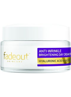 fadeout Anti Wrinkle Brightening Day Cream With Spf25 With Hyaluronic Acid & Niacinamide 50ml  - Image 2