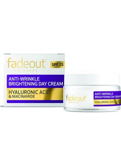 fadeout Anti Wrinkle Brightening Day Cream With Spf25 With Hyaluronic Acid & Niacinamide 50ml  - Image 3