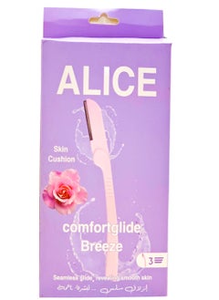Alice Alice Ladies Razor For Facial Hair 3Razor 