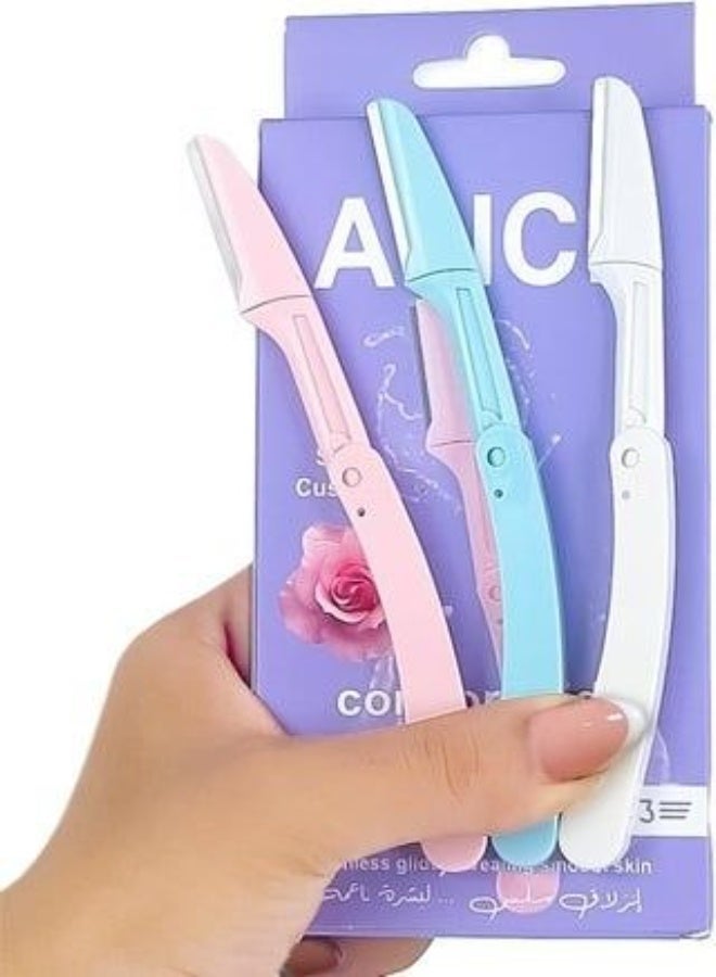 Alice Ladies Razor For Facial Hair 3Razor (Packaging may vary) - Image 3