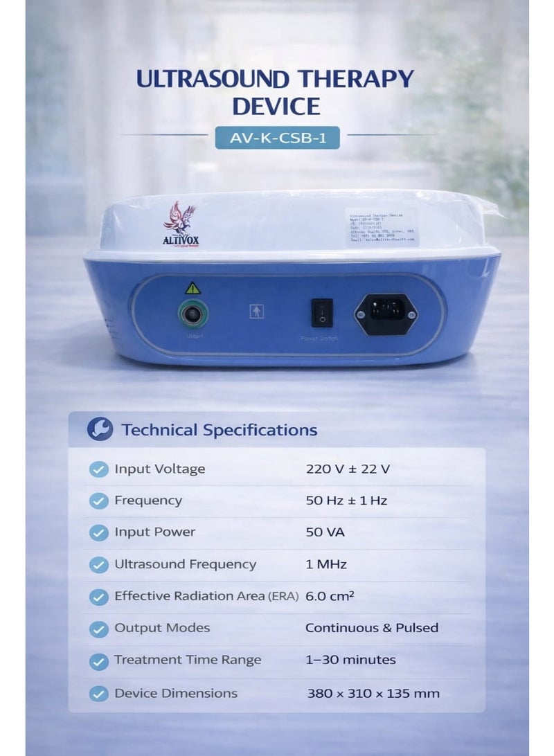 Altivox Ultrasound Therapy Device - Image 4