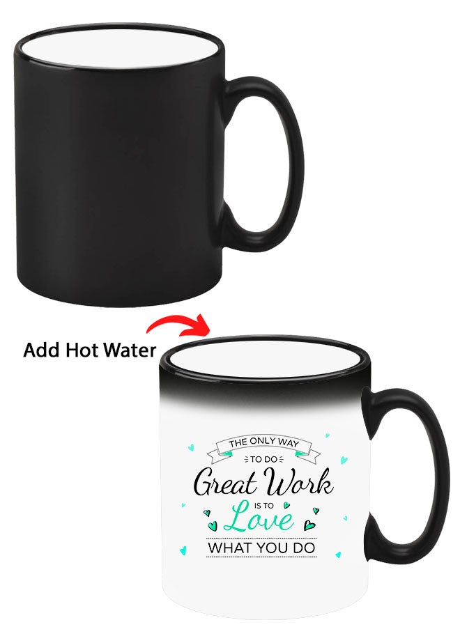 Theodor فنجان سحري حساس للحرارة يتغير لونه - أضف الشاي الساخن أو القهوة أحب ما تفعله هدية للمنزل والمكتب للأطفال والرجال والنساء - Image 1