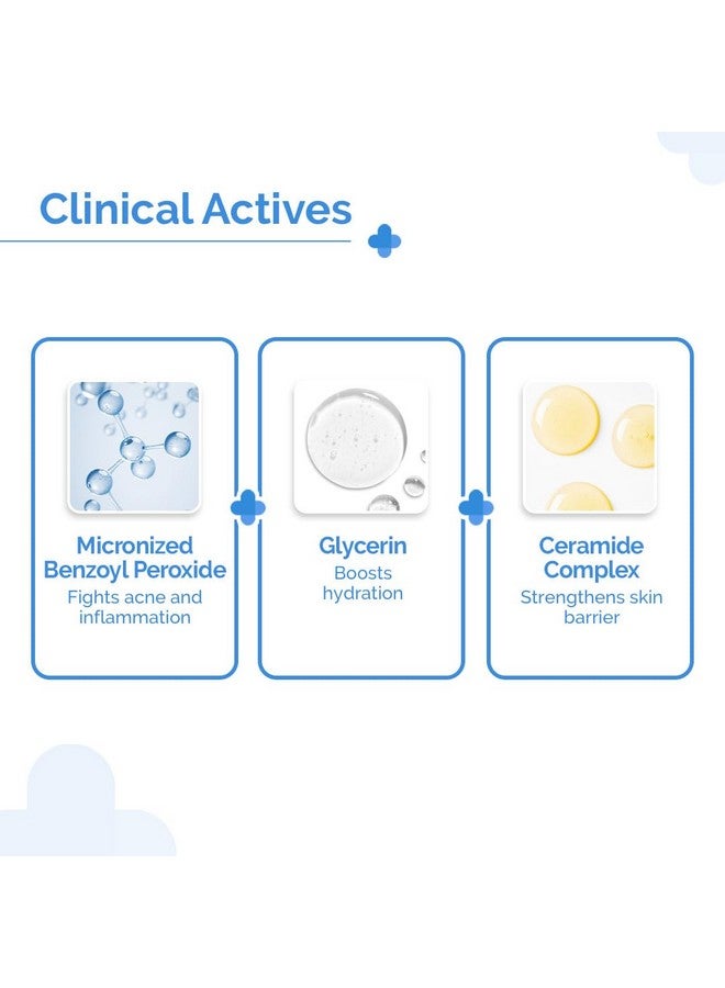 The Derma Co. 2.5% Benzoyl Peroxide Gel Face Wash | With Ceramide Complex & Glycerin | Treats Active Acne | Kills 99.9% of Acne Bacteria | Non-Drying Formula | For Oily & Acne Prone Skin | For Men & Women | 100 ml - Image 4