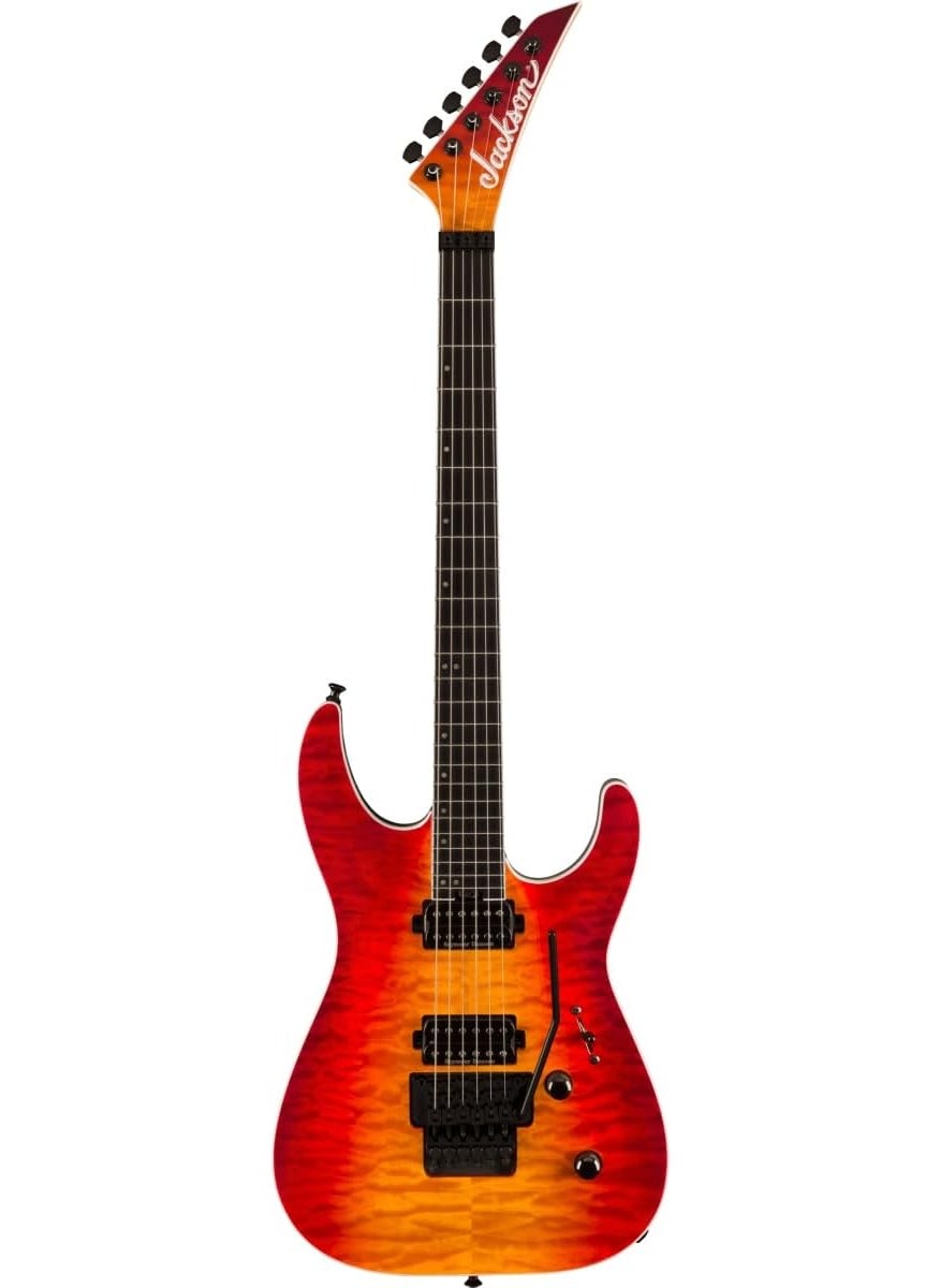 Jackson Pro Plus Series Dinky DKAQ Electric Guitar  Firestorm