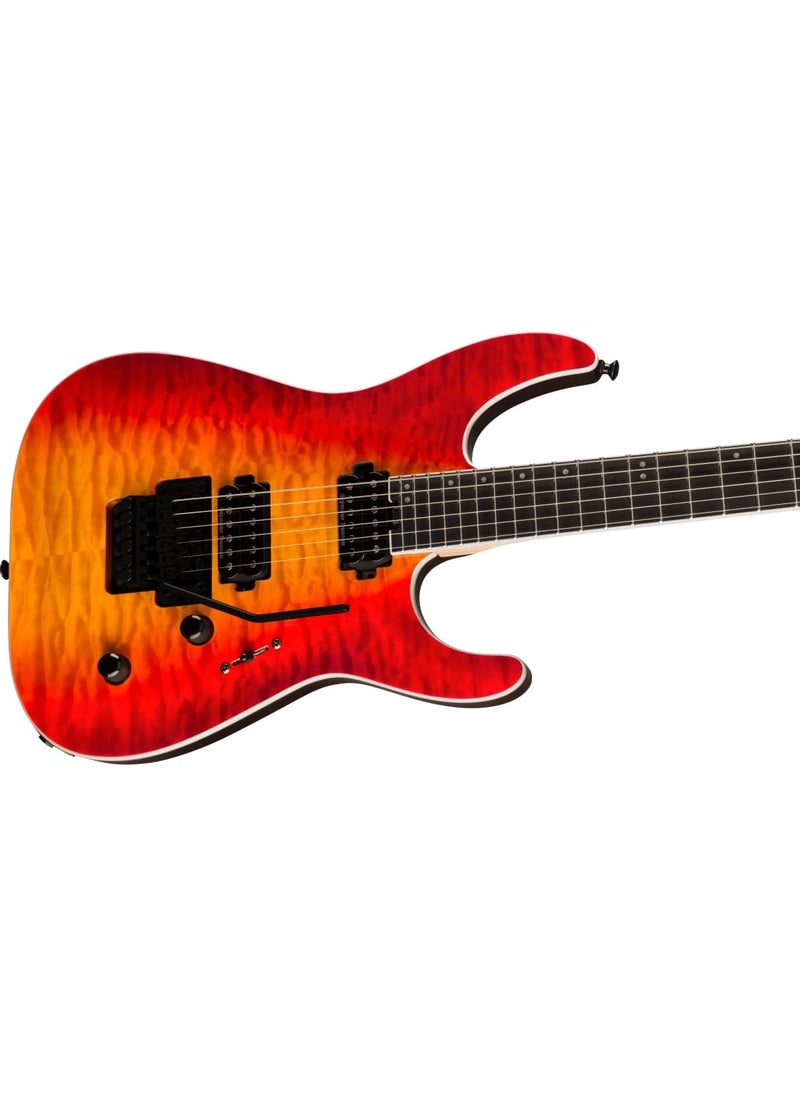 Jackson Pro Plus Series Dinky DKAQ Electric Guitar  Firestorm
