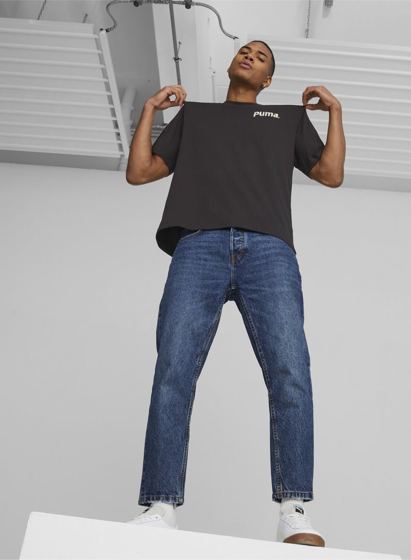 PUMA TEAM Mens Graphic Relaxed T-shirt  - Image 2