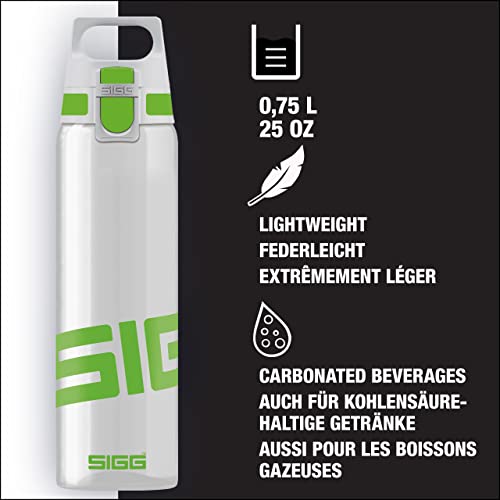 SIGG - Tritan Clear Water Bottle - Total Clear ONE MyPlanet - With Fruit Strainer - Leakproof - BPA-Free - 25 Oz - Image 2