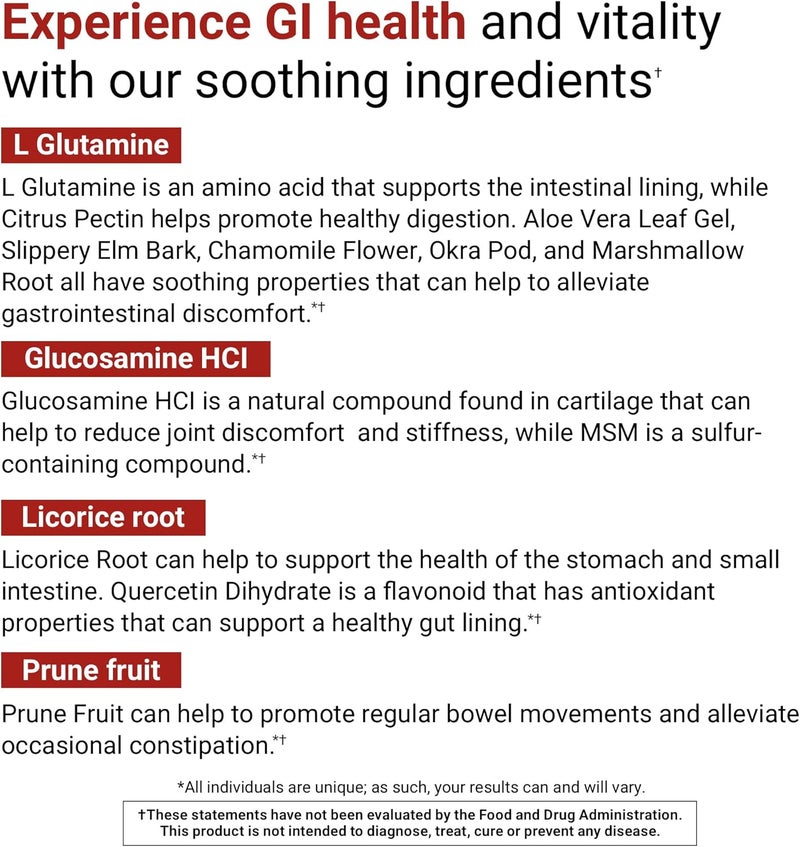 ACTIVATEDYOU GI Prime Digestive Health Drink to Support a Healthy GI Lining Improve Digestive Comfort and Energy  Berry Calm Flavor 30 Servings - Image 4