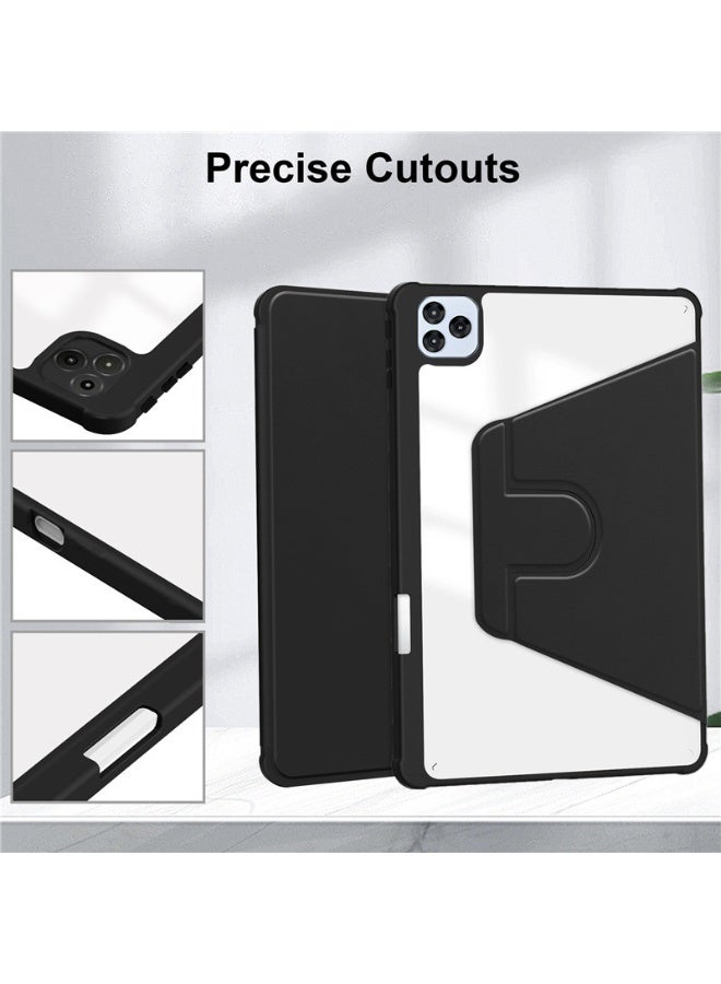 general Compatible with Itel Vista Tab 10 / Itel Vista Tab 11 10.1 Inch Case with Pen Holder, 360 Degree Swivel Stand Folio Flip Smart Tablet Cover with Auto Sleep/Wake - Image 3