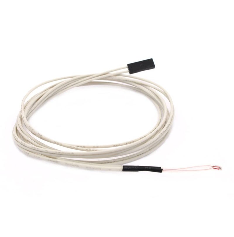 3DINNOVATIONS 3D Innovations NTC 100K ohm 3950 Thermistor for 3D Printer Extruder or Heated Bed; Pre-Wired with Teflon Insulated Wiring - XH 2.54 Connector(1 Piece) (Connector: Black Dupont) - Image 1