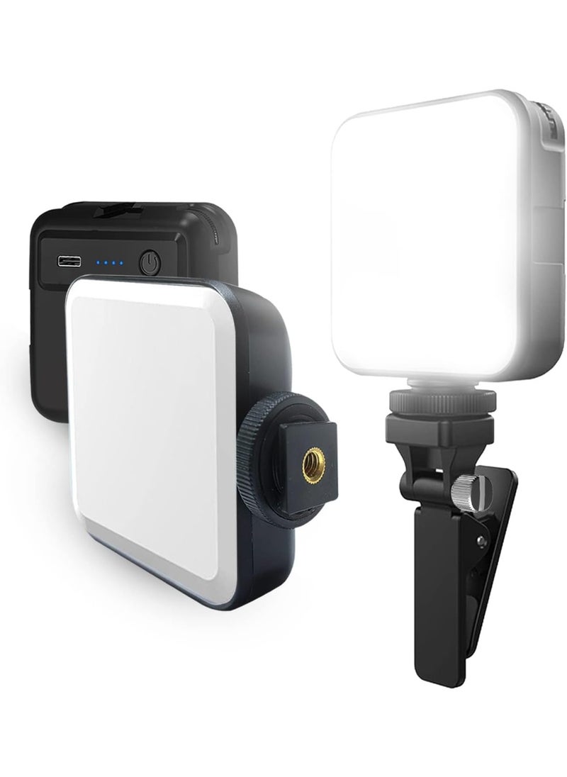 Generic Rechargeable Clip-On Selfie Ring Light – for Mobile, Laptop, Tablet & PC – Perfect for Video Calls, Photography & Makeup  - Image 1