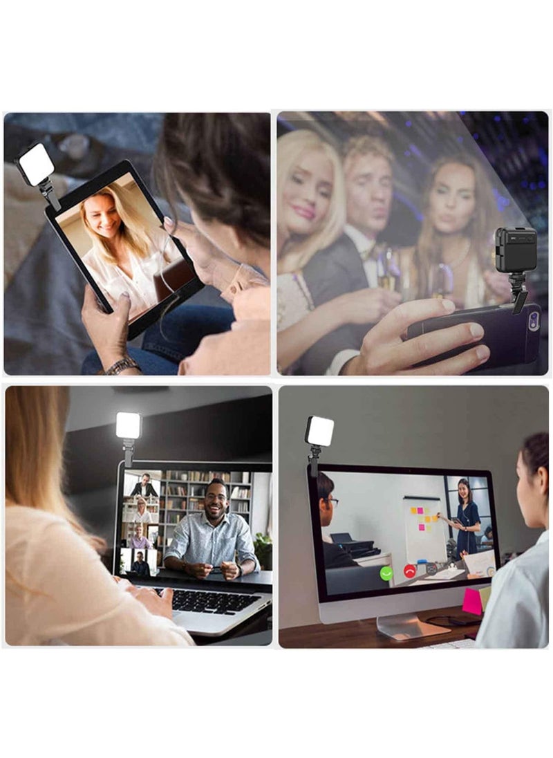 Generic Rechargeable Clip-On Selfie Ring Light – for Mobile, Laptop, Tablet & PC – Perfect for Video Calls, Photography & Makeup  - Image 2