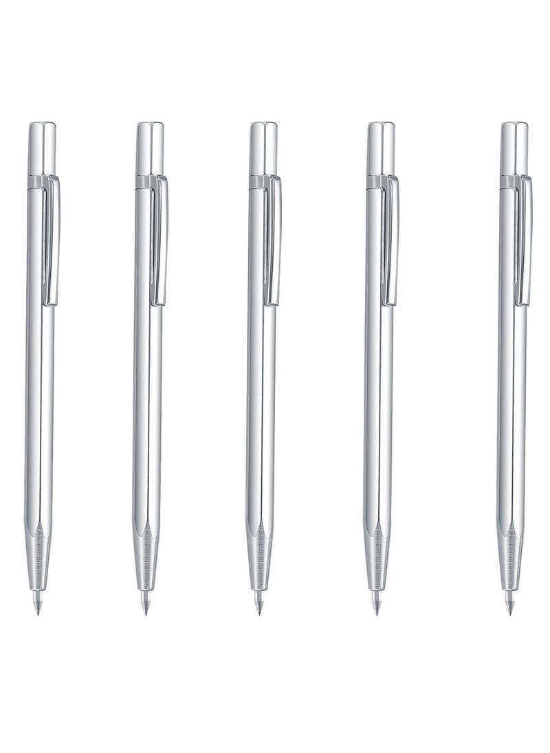 Excefore - 5 Pcs Tungsten Carbide Tip Scriber, Scribe Tools, Engraving Marking Pen, Aluminium Etching Machinist Engraved Pen with Clip for for Metal Sheet Ceramics Glass Tile Welding Marking Scriber - Image 1