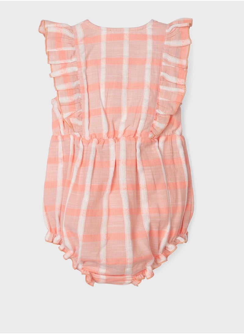 Zippy - Infant Striped Playsuit + Hat Set - Image 1