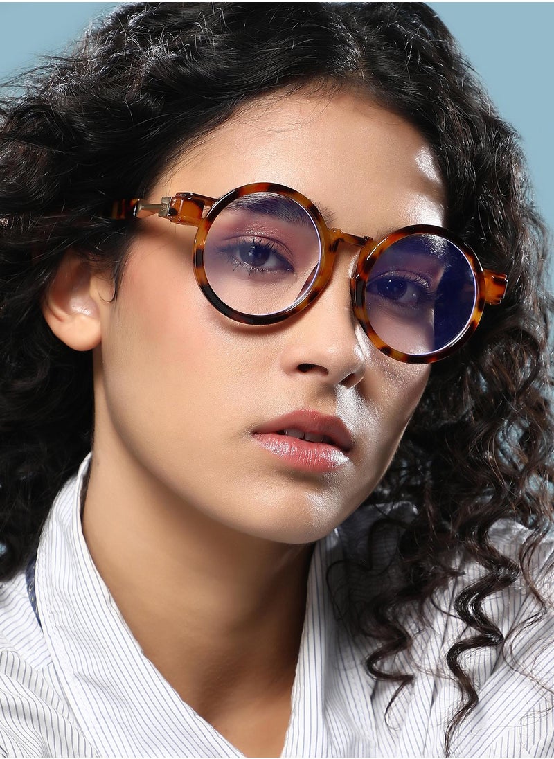 Haute Sauce Polarized Full Rim Round Sunglasses For Women  - Image 4