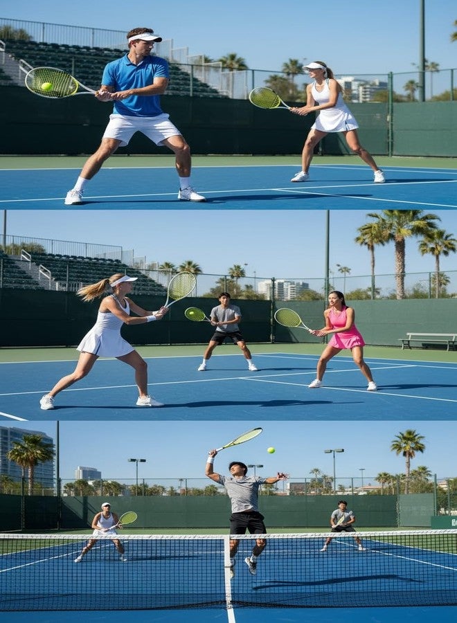 Dolphy Recreational Tennis Rackets Adults | Super Lightweight Tennis Racquets for Student,Training & Beginners with Overgrips and Carry Bag | Outdoor Games (25-inch)- Yellow - Image 4