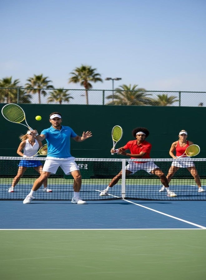 Dolphy Recreational Tennis Rackets Adults | Super Lightweight Tennis Racquets for Student,Training & Beginners with Overgrips and Carry Bag | Outdoor Games (25-inch)- Yellow - Image 5