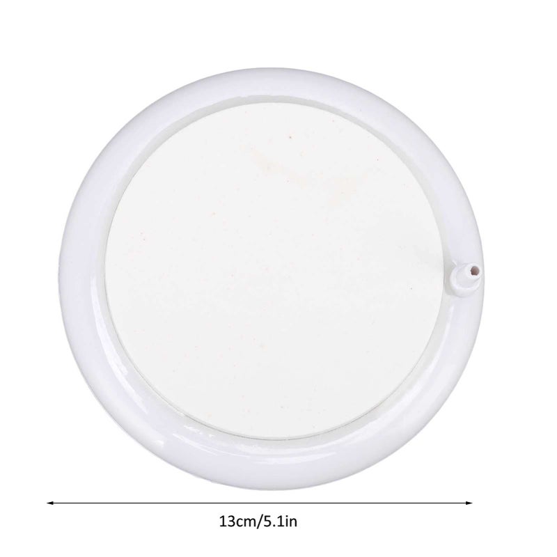 حجر هواء السيراميك للأسماك قرص 5 1 بوصة موزع فقاعات صامت لحوض المياه العذبة والمياه المالحة - Image 4
