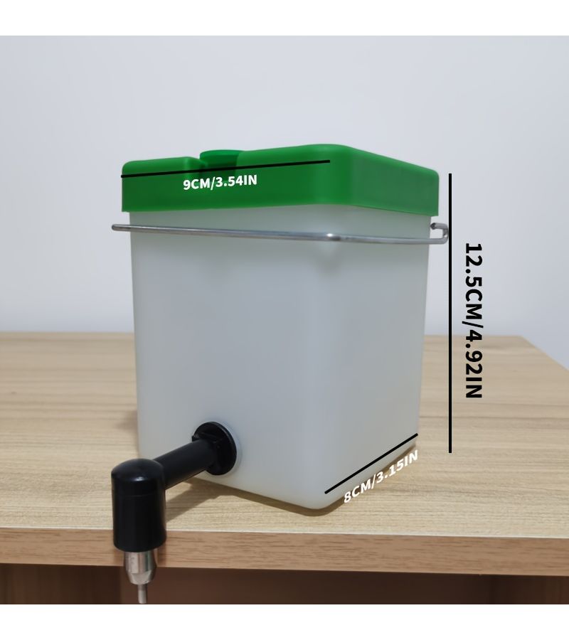 Automatic Small Pet Feeder Water Dispenser 600ml Hanging Gravity Feed System for Hamsters Mice Turtles - Image 5