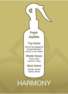 Essancy Aroma Mist Harmony Premium Air Freshener Clear 300ml  - Image 2