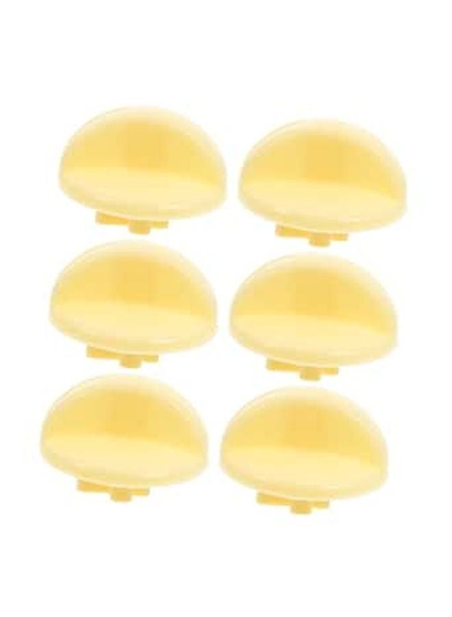 Universal Stove Replacement Knobs 6Pcs Plastic Detachable Rotary Control for Oven Gas Stove Kitchen Appliances - Image 1