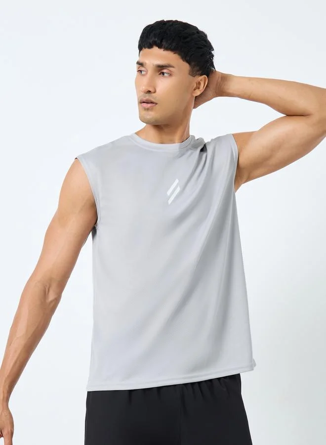 Styli Styli Men Minimal Print Workout Tank