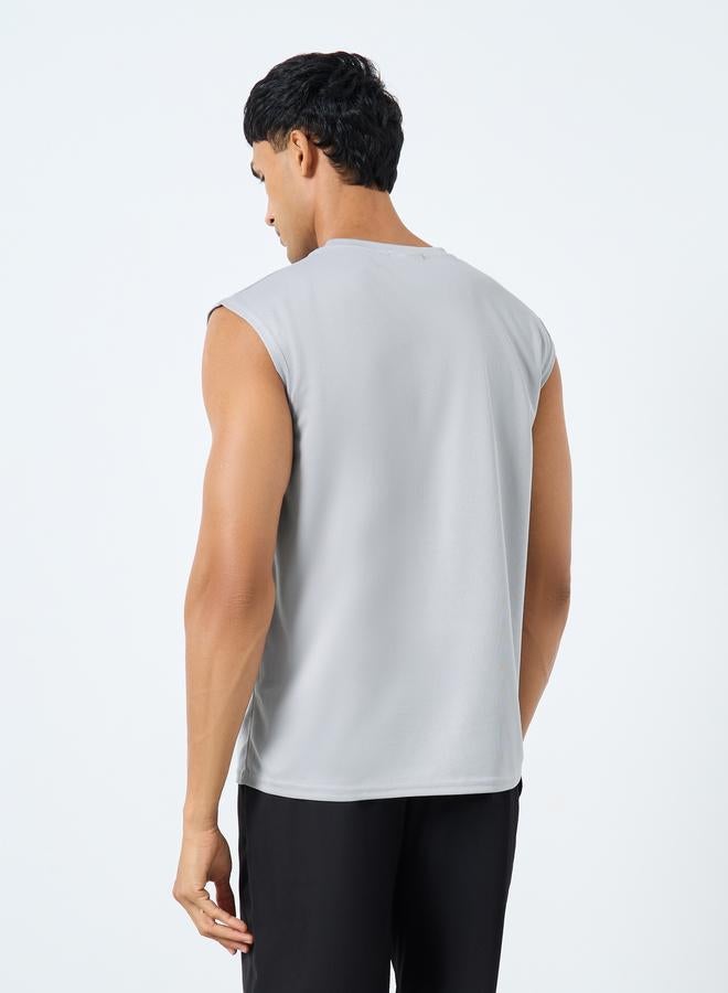 ستايلي اكتيف تيشيرت كت بطبعة صغيرة - Image 4