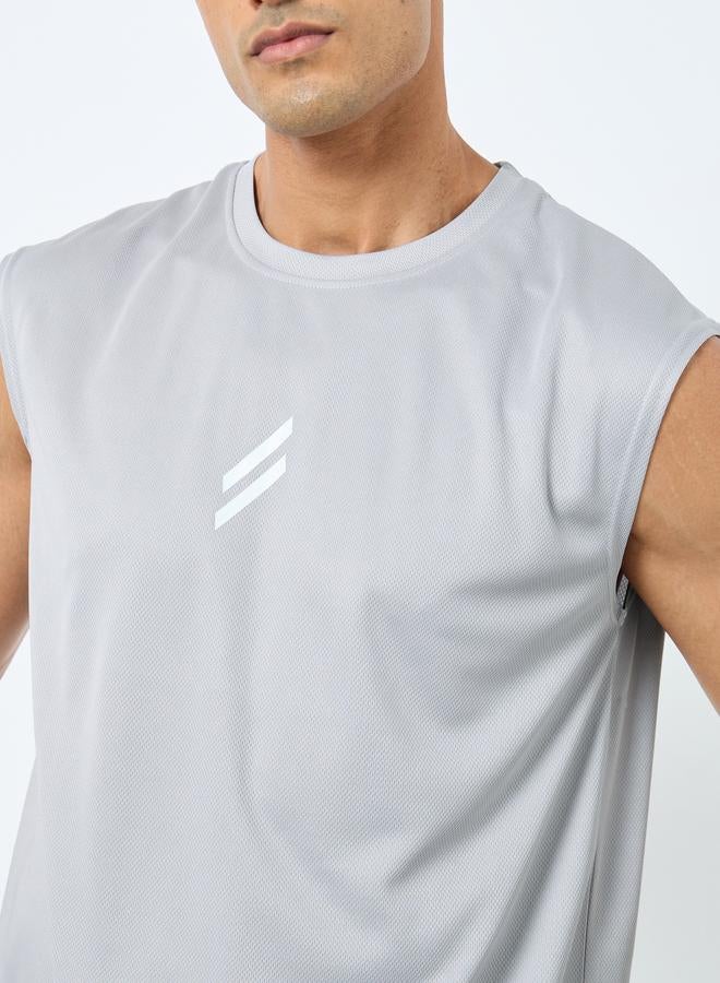 ستايلي اكتيف تيشيرت كت بطبعة صغيرة - Image 3