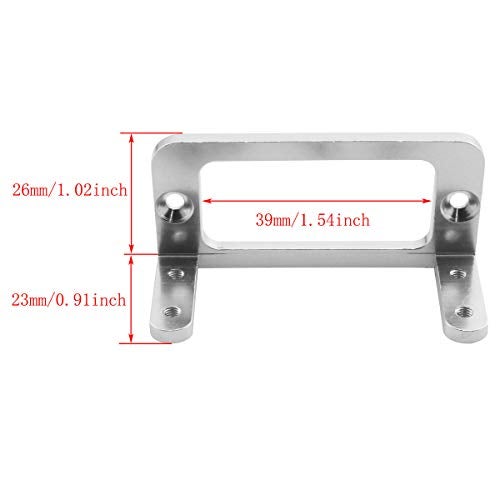 TAODAN 1 Set Aluminum Alloy Aircraft Model Ship Model Use Aluminum Alloy Standard S3003 Rudder Frame MG995 and Other Servo Support Bracket Servo Seat - Image 3