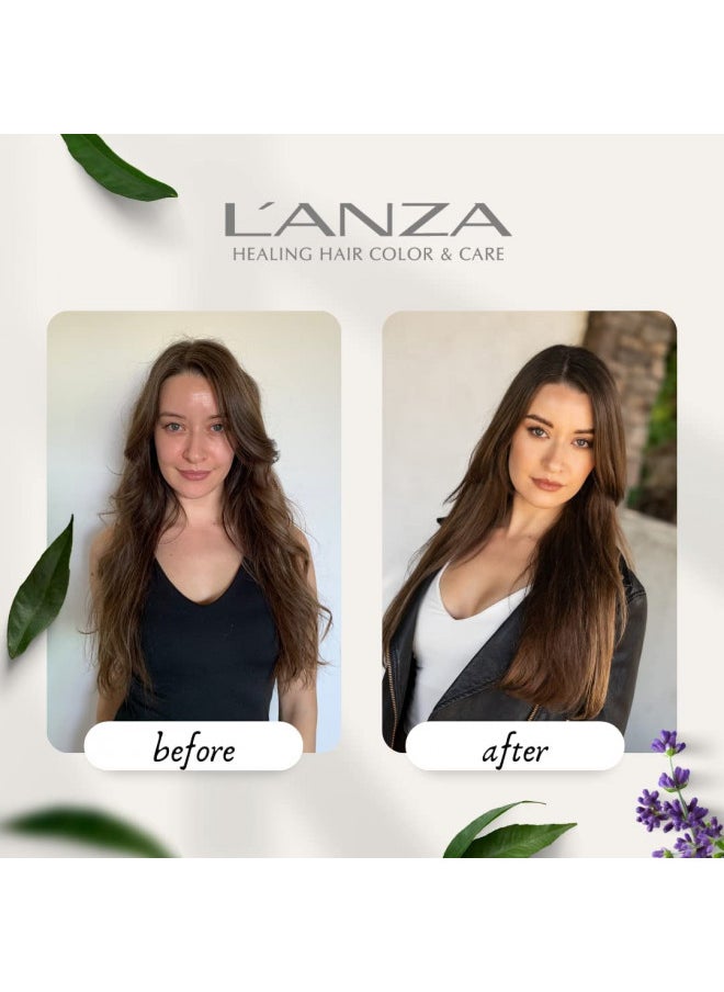 L'ANZA Healing Moisture Moi Moi Hair Masque, Moisturises and Refreshes Dry and Coarse Hair, Rich with Bamboo Codifying Complex, Sulfate-free, Paraben-free, Gluten-free Formula (6.8 Fl Oz)