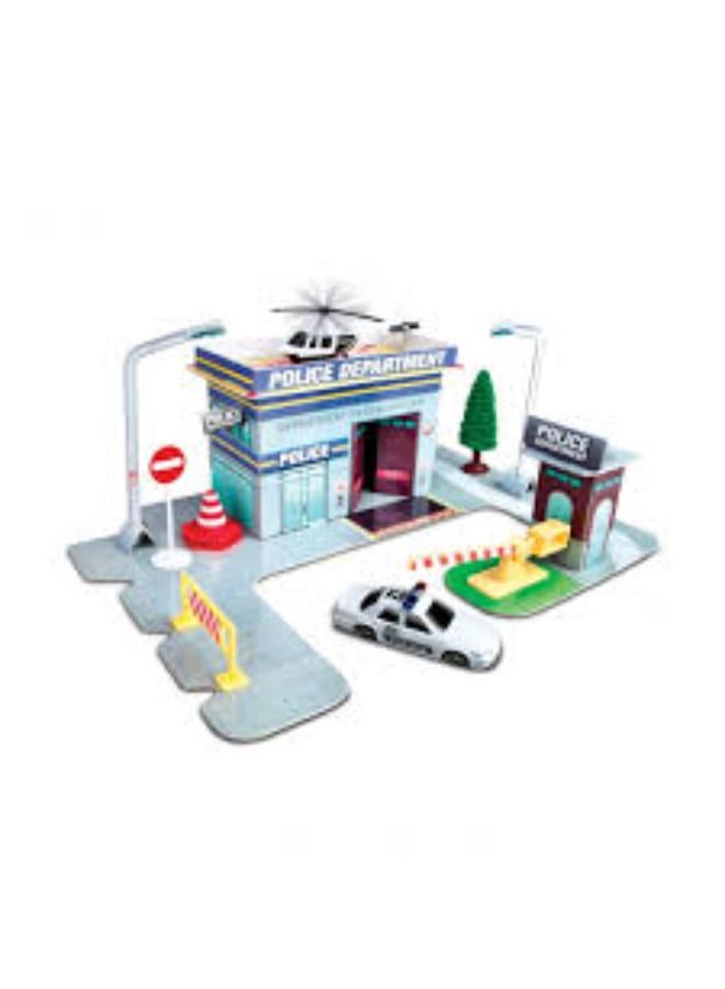 مايستو FM Build N Play Play Set - مركز الشرطة - Image 1