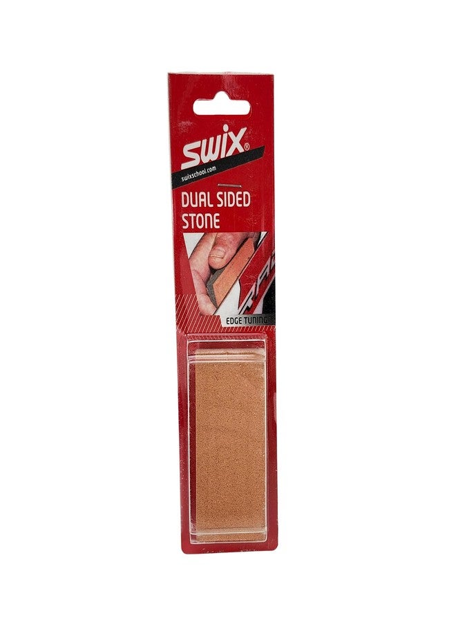 Swix Dual Sided Pocket Stone T0240 for Ski & Snowboard Edge Sharpening, Dual Grit Diamond Ski Tuning Tool, Portable Swix Stone for Deburring, Polishing & Edge Maintenance - Image 3