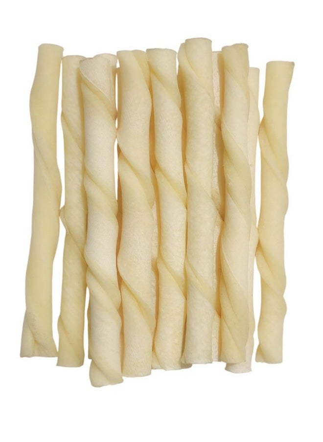 Loving Pets Loving Pets Dog Chew White Twisted Sticks for All Life Stages, Milk, 250G, 1 Count  - Image 3